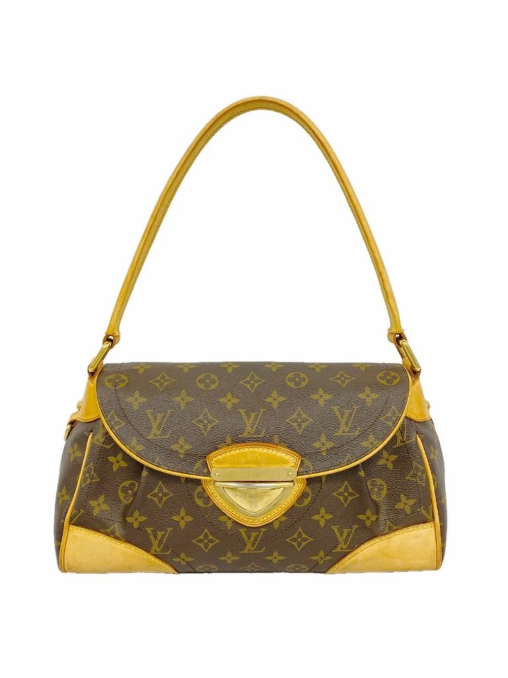 Louis Vuitton Shoulder Bag Monogram Beverly MM Brown